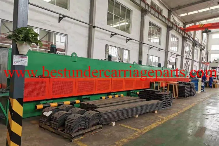 track shoe heattreatment